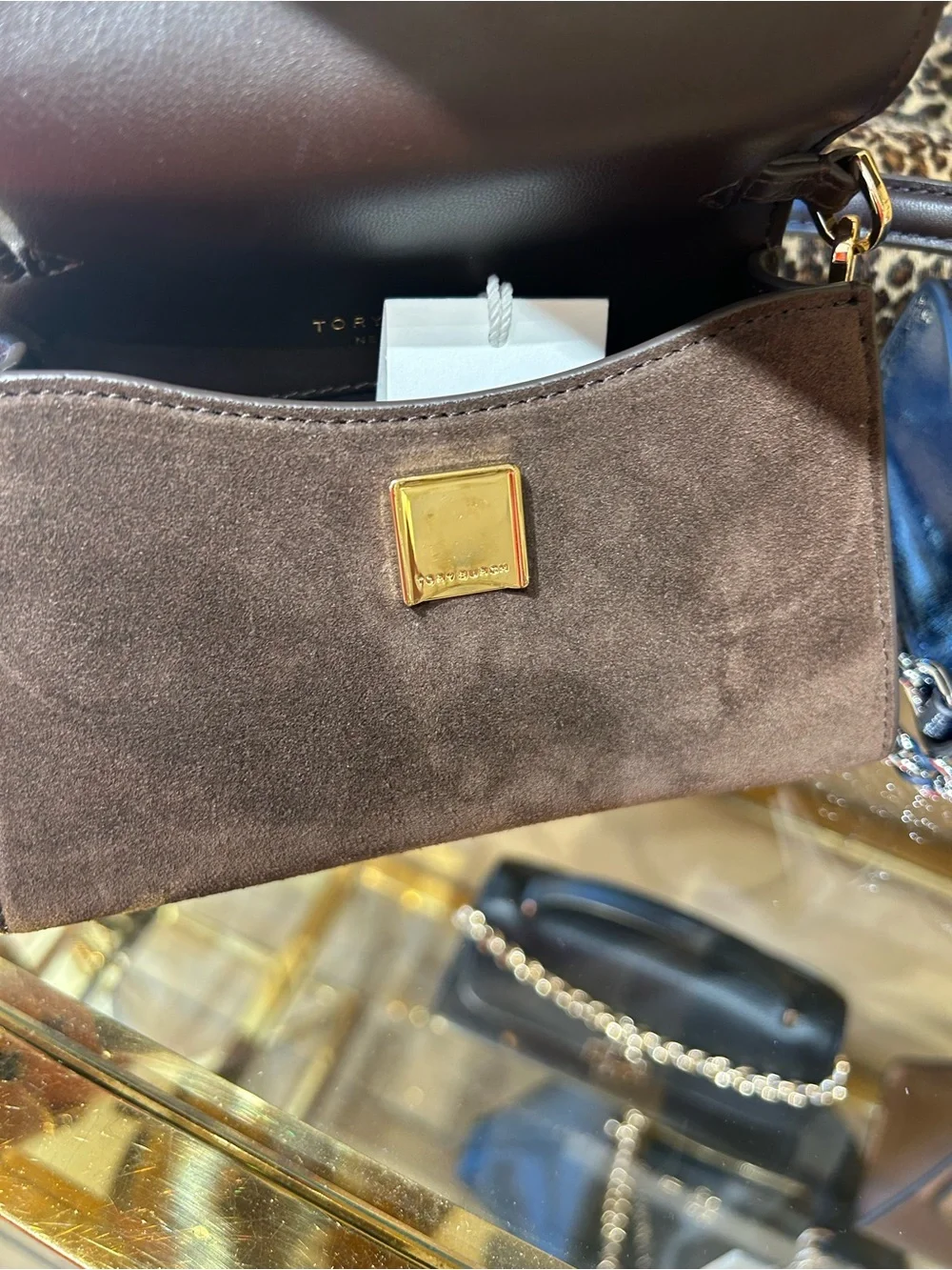 Tory Burch britten Mini Top-Handle Crossbody Bag new pick own color